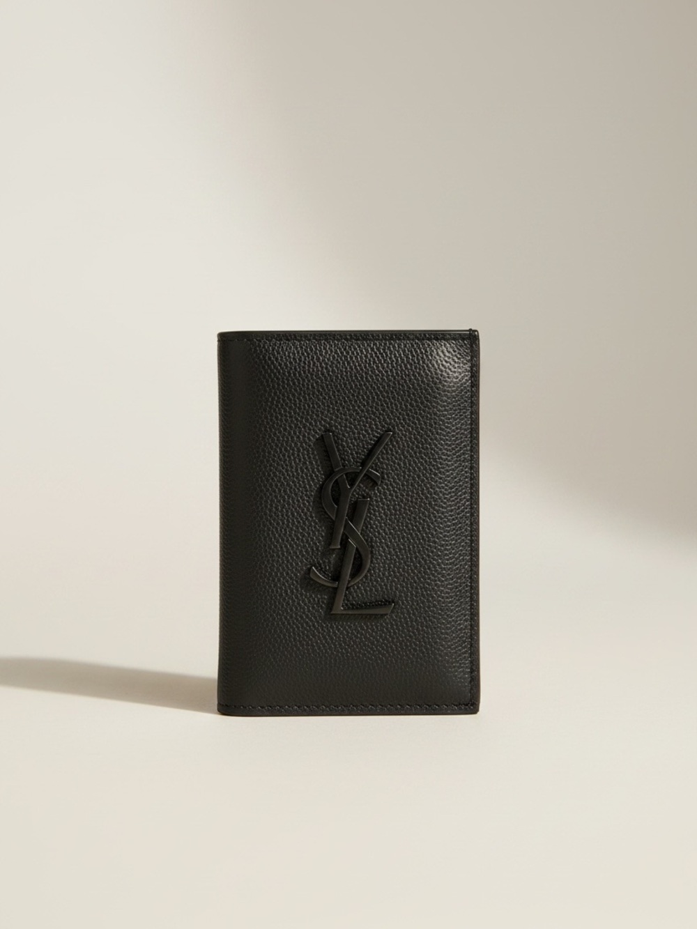 Saint Laurent YSL | Cassandre Credit Card Wallet | Black